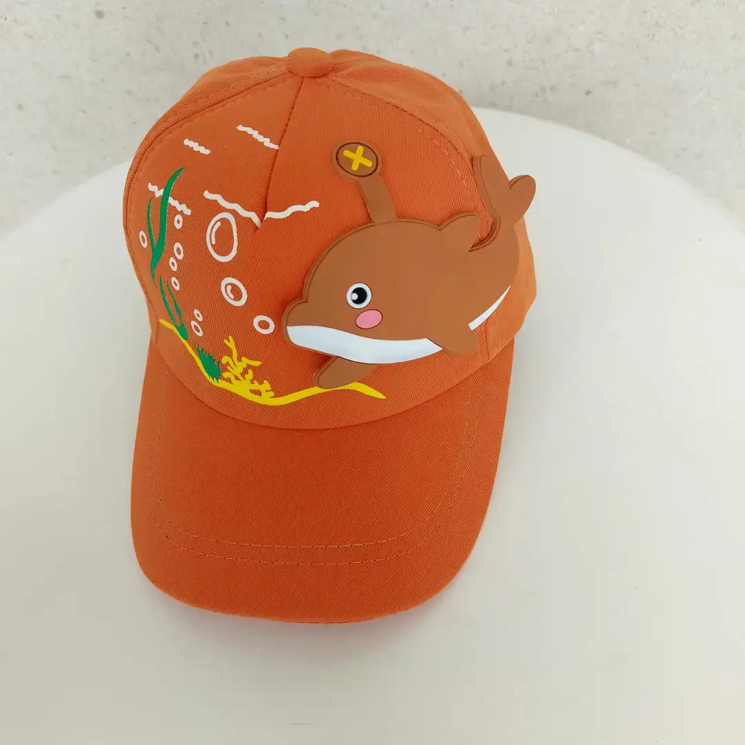 کلاه اسپرت نهنگ رنگ نارنجی 129-200